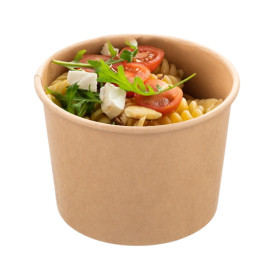 Miski Karton Kraft 550ml Ø11,5cm (300 Sztuk)