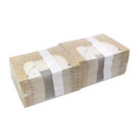 Prostokątny Pojemnik z Kartonu PackiPack Vision Kraft 17x9x6cm (X Sztuk)
