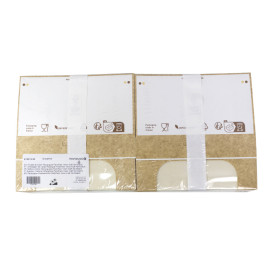 Prostokątny Pojemnik z Kartonu PackiPack Vision Kraft 18x10x8cm (50 Sztuk)