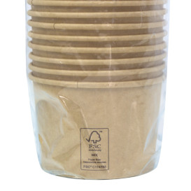 Miski Karton Kraft-Kraft 550ml Ø11,5cm (50 Sztuk)