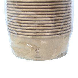 Pojemnik Papierowy Kraft-Kraft na Sałatkę 1.300ml Ø18,5cm (50 Sztuk)