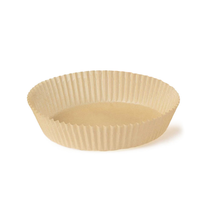 Kraft Papier do frytkownic beztłuszczowe 40g Ø20x4cm (1.000 Sztuk) Kraft Papier do frytkownic beztłuszczowe 40g Ø20x4cm (1.000 Sztuk)