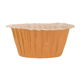 Foremka Papierowa do Cupcake Orange 4,9x3,8x7,5cm (500 Sztuk)