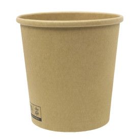 Pojemnik Papierowy Kraft-Kraft 450ml Ø9,5cm (400 Sztuk)