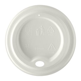 Kubki Skrobia Kukurydziana PLA Białe 200ml (50 Sztuk)