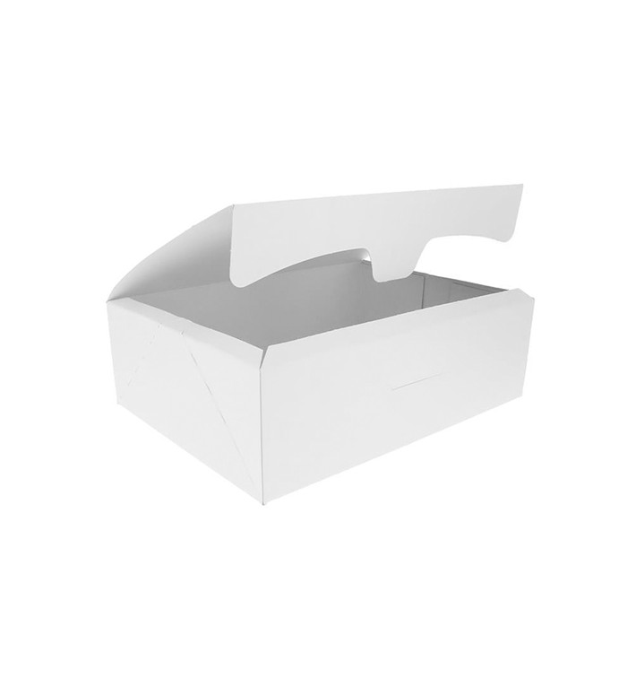 Pudełka Cukiernicze 17,5x11,5x4,7cm 250g Białe (360 Sztuk) Pudełka Cukiernicze 17,5x11,5x4,7cm 250g Białe (360 Sztuk)