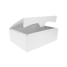 Pudełka Cukiernicze Kartonowe 17,5x11,5x4,7cm 250g Białe (20 Sztuk)