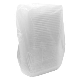 Pojemniki Zamykane na Gorąco PP Przezroczysty 170ml 137x96x22mm (1800 Sztuk)