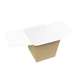 Pudełko Lunch Box Kraft na Wynos 950ml (125 Sztuk)