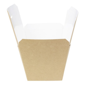 Pudełko Lunch Box Kraft na Wynos 950ml (125 Sztuk)