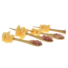 Łyżeczka Bambusowa 12cm w pudełku (24 Sztuk)