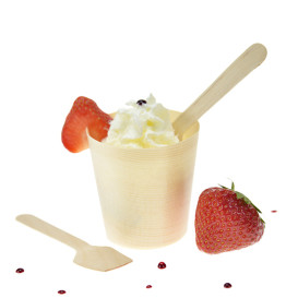 Łyżka Bambusowa 9cm (2.400 Sztuk)