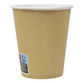 Kubki Papierowe 9 Oz/280ml Kraft-Kraft Ø8,1cm (1.000 Sztuk)