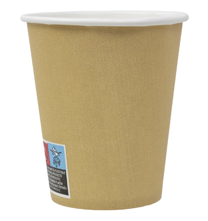 Kubki Papierowe 9 Oz/280ml Kraft-Kraft Ø8,1cm (1.000 Sztuk) Kubki Papierowe 9 Oz/280ml Kraft-Kraft Ø8,1cm (1.000 Sztuk)