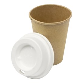 Wieczko z Otworem do kubków z Formowanego Kartonu Ø7,0cm (2.160 Sztuk)
