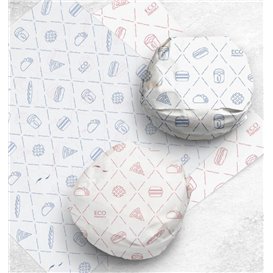 Papier Pergaminowy Eko Czerwony 30x30cm (5.000 Sztuk)