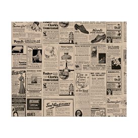 Papier Pergaminowy do Frytek Kraft "Times" 28x34cm (4.000 Sztuk)