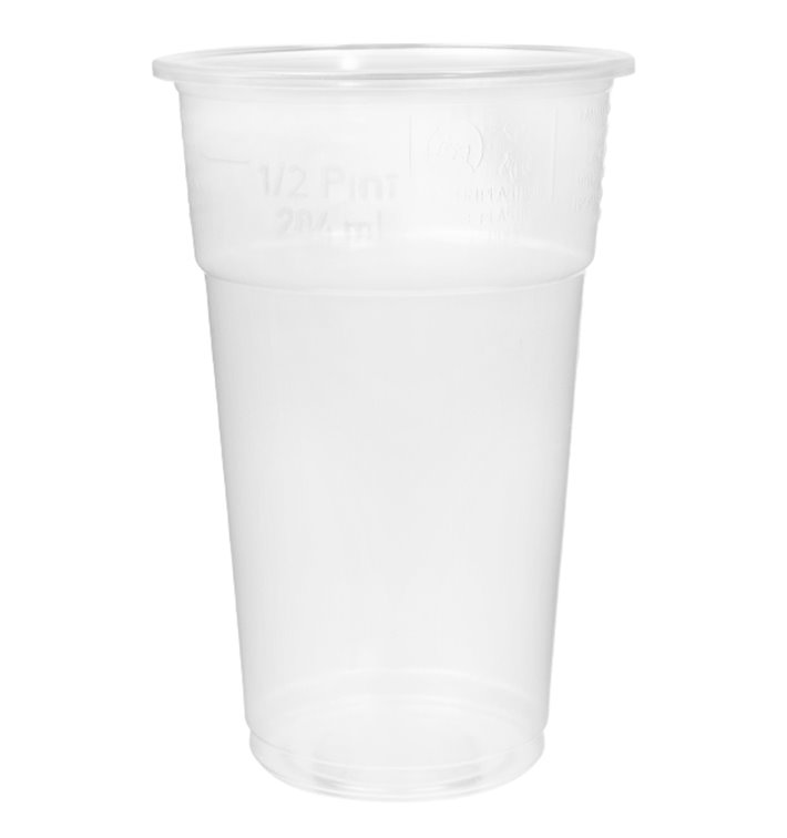 Kubki Plastikowe PP Przezroczyste 375ml Ø8,0cm (1702 Sztuk) Kubki Plastikowe PP Przezroczyste 375ml Ø8,0cm (1702 Sztuk)