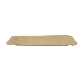 Taca Papierowa Kraft Prostokątna 16x22 cm (1400 Sztuk)