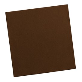 Serwetki Airlaid Brązowe 40x40cm (50 Sztuk)