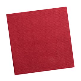 Serwetki Airlaid Czerwone 40x40cm (50 Sztuk)