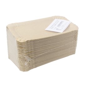 Taca Papierowa Kraft Prostokątna 10x16 cm (1.000 Sztuk)