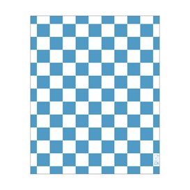 Papier do pieczenia “Vichy” Niebieski 20x24,5cm (1.000 sztuk)