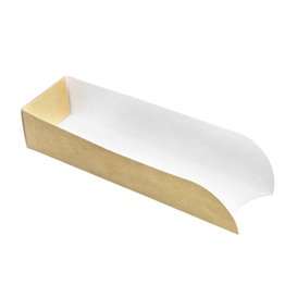 Tacka na Hot-Dog Kraft 17x5x3,5cm (100 Sztuk)