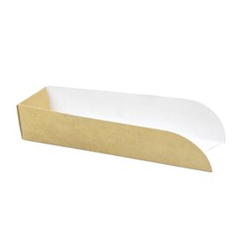 Tacka na Hot-Dog Kraft 17x5x3,5cm (100 Sztuk)