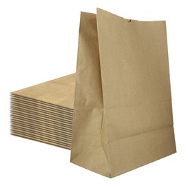 Torba Papierowa Kraft bez Uchwytów 70g/m² 20+16x40cm (500 Sztuk)