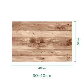 Podkładki Papierowe na Stół "Drewna" 30x40cm 40g/m² (1.000 Sztuk)