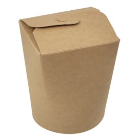 Opakowania na Wynos Kraft 450ml (25 Sztuk)