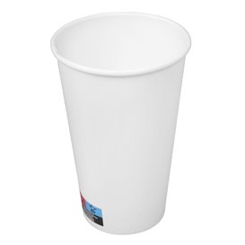Kubki Papierowe 16 Oz/500ml Białe Ø9cm (500 Sztuk)
