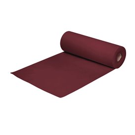 Bieżnik na Stół Novotex Bordowy 0,4x48m 55g Wycięcie wstępne 30cm (1 Sztuk)