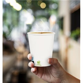 Kubek Papierowy Biały 6Oz/180ml Ø7,0cm (3000 Sztuk)