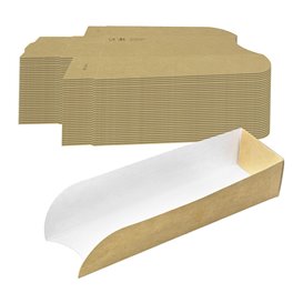 Tacka na Hot-Dog Kraft 17x5x3,5cm (100 Sztuk)