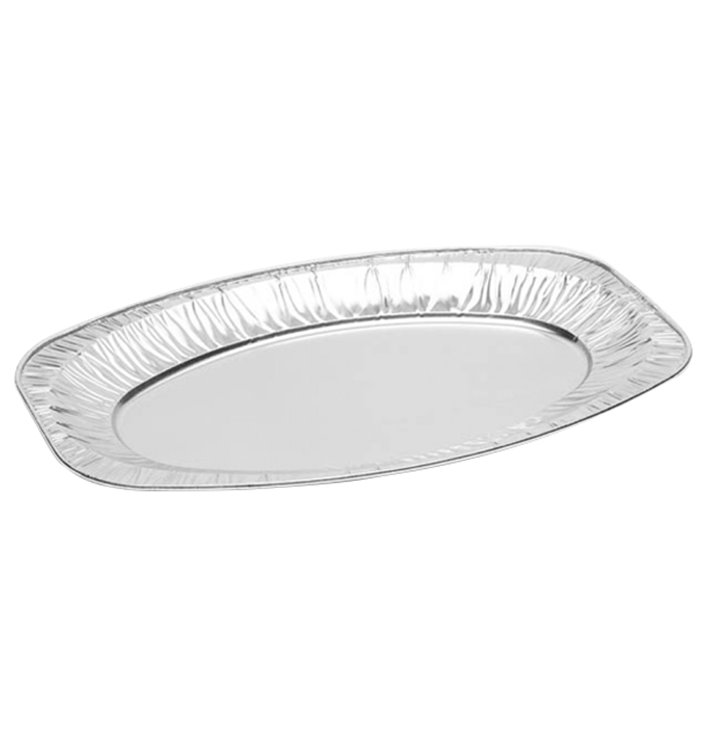 Patera Aluminiowa Owalna 1650ml (10 Sztuk) Patera Aluminiowa Owalna 1650ml (10 Sztuk)