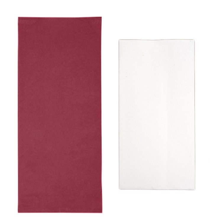 Serwetka Etui na Sztućce Burgundia 11x25cm (800 Sztuk) Serwetka Etui na Sztućce Burgundia 11x25cm (800 Sztuk)