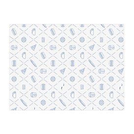 Papier Pergaminowy Eko Niebieski 30x40cm (1.000 Sztuk)