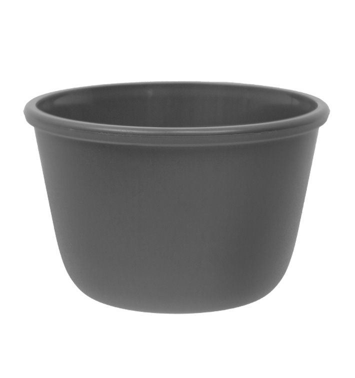 Miska wielokrotnego użytku PP Bio Grey „Revolve” 150ml Ø7,9cm (480 Sztuk) Miska wielokrotnego użytku PP Bio Grey „Revolve” 150ml Ø7,9cm (480 Sztuk)