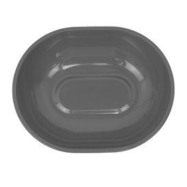 Miska wielokrotnego użytku PP Bio Grey „Revolve” Owal 1000ml 22x17,4x5cm (1 sztuk)