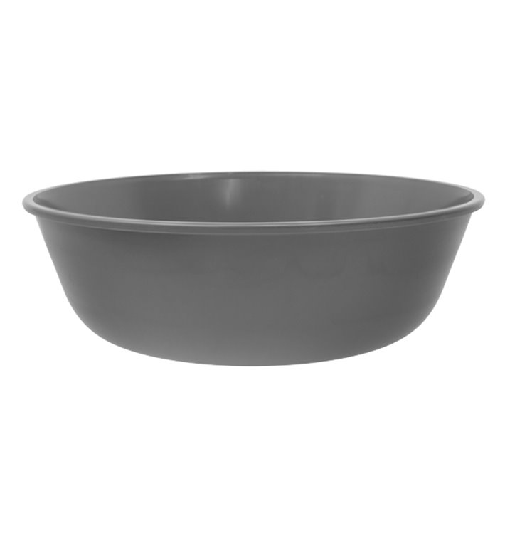 Miska wielokrotnego użytku PP Bio Grey „Revolve” 1750ml Ø22cm (100 sztuk) Miska wielokrotnego użytku PP Bio Grey „Revolve” 1750ml Ø22cm (100 sztuk)