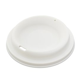 Trwała Pokrywka Wielokrotnego Użytku PP Krem do Kubka Ø9,6cm (50 Sztuk)
