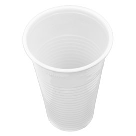 Kubki Plastikowe PP Białe 220ml (100 Sztuk)