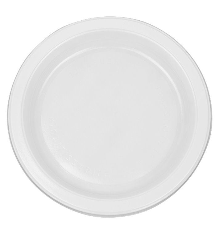 Talerz Płaski Białe Wielokrotnego Użytku PS 16,5cm (50 Sztuk) Talerz Płaski Białe Wielokrotnego Użytku PS 16,5cm (50 Sztuk)