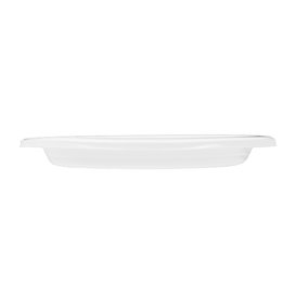 Talerz Płaski Białe Wielokrotnego Użytku PS 16,5cm (50 Sztuk)