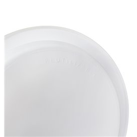 Talerz Płaski Białe Wielokrotnego Użytku PS 22cm (50 Sztuk)