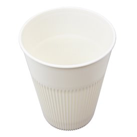 Wytrzymały kubek wielokrotnego użytku PP Kremowy 355ml Ø9,6cm (300 Sztuk)