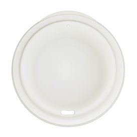 Trwała Pokrywka Wielokrotnego Użytku PP Krem do Kubka Ø9,6cm (50 Sztuk)