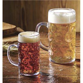 Kufel do Piwa Wielokrotnego Użytku Durable SAN 1.000ml (6 Sztuk)
